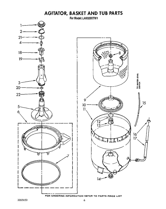 Diagram for LA9320XTW1
