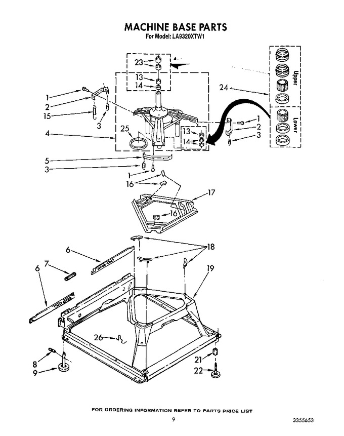 Diagram for LA9320XTW1