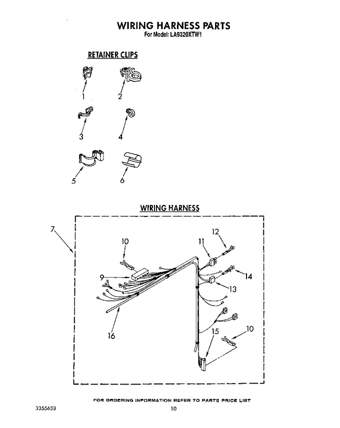 Diagram for LA9320XTW1