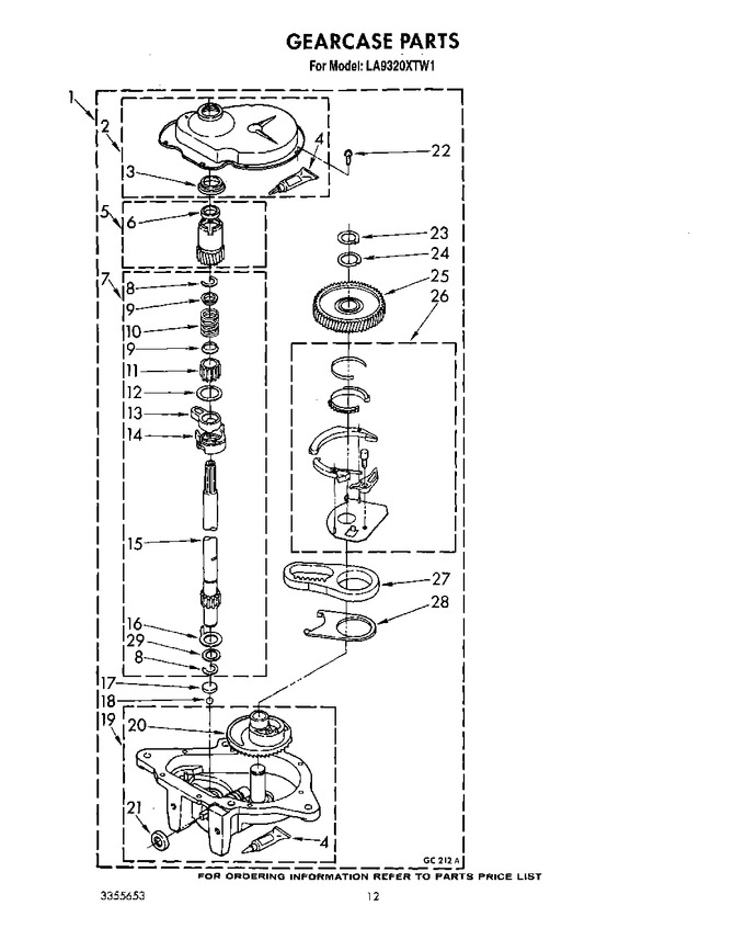 Diagram for LA9320XTW1