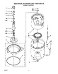 Diagram for 05 - Agitator, Basket And Tub