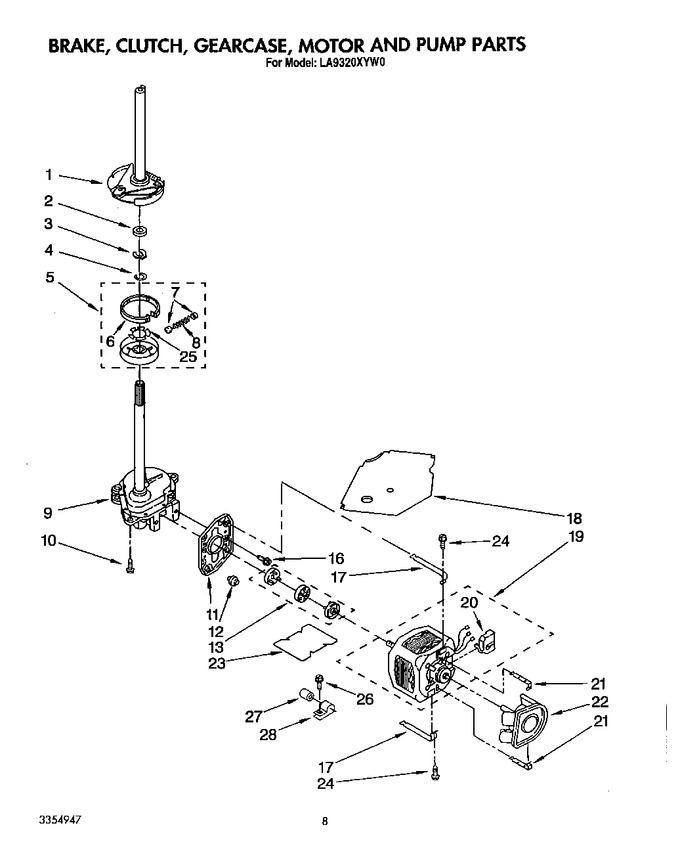 Diagram for LA9320XYW0