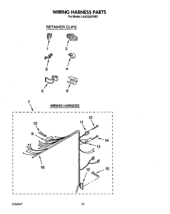 Diagram for LA9320XYW0