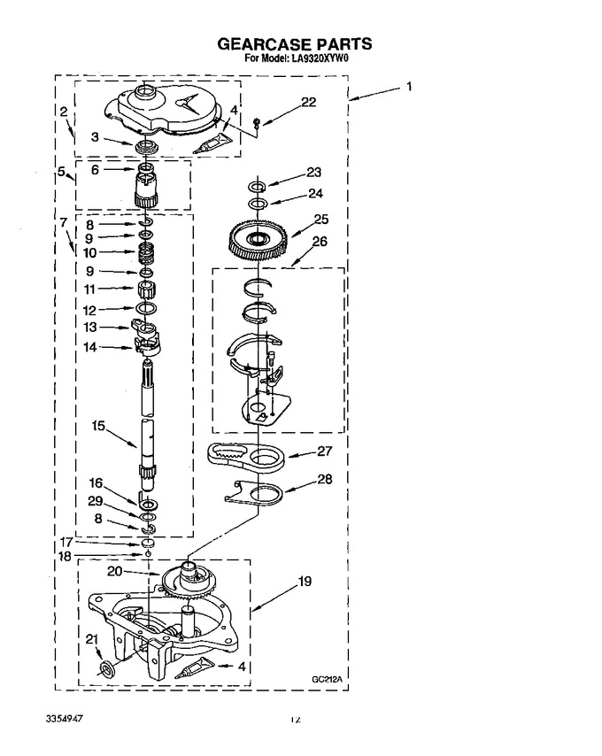 Diagram for LA9320XYW0