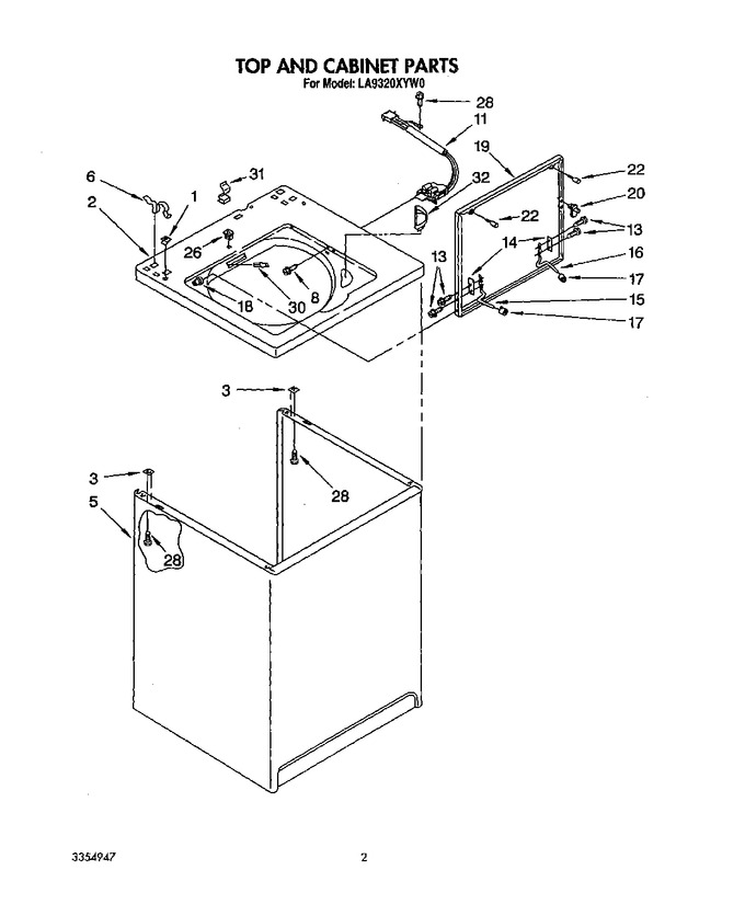 Diagram for LA9320XYW0
