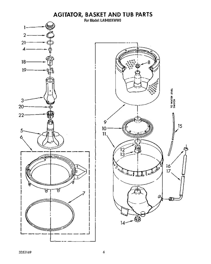 Diagram for LA9480XWW0