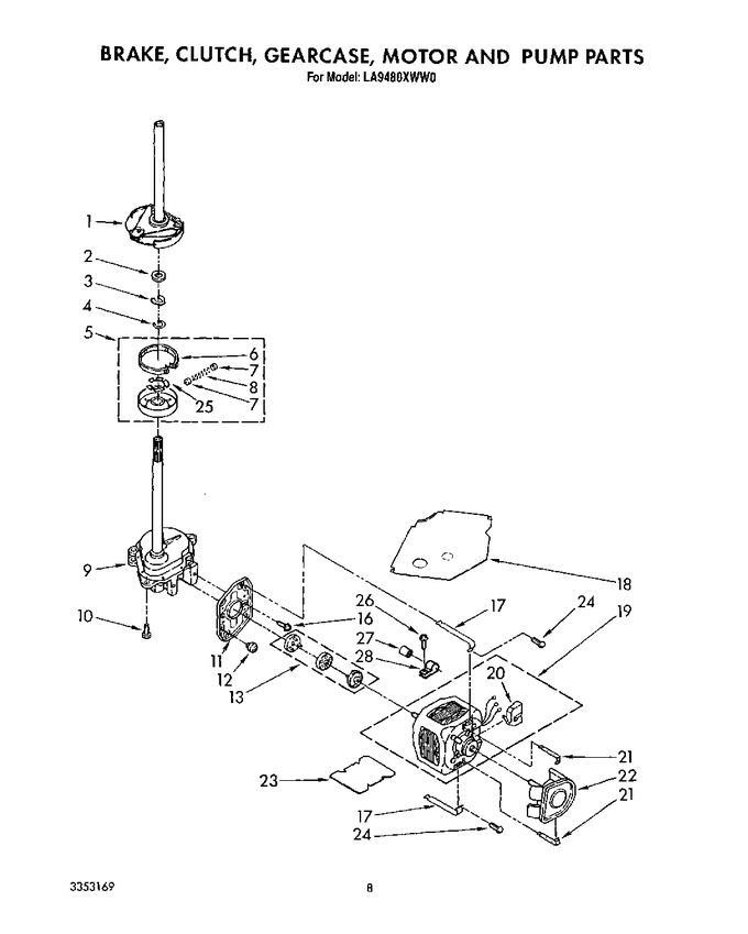 Diagram for LA9480XWW0