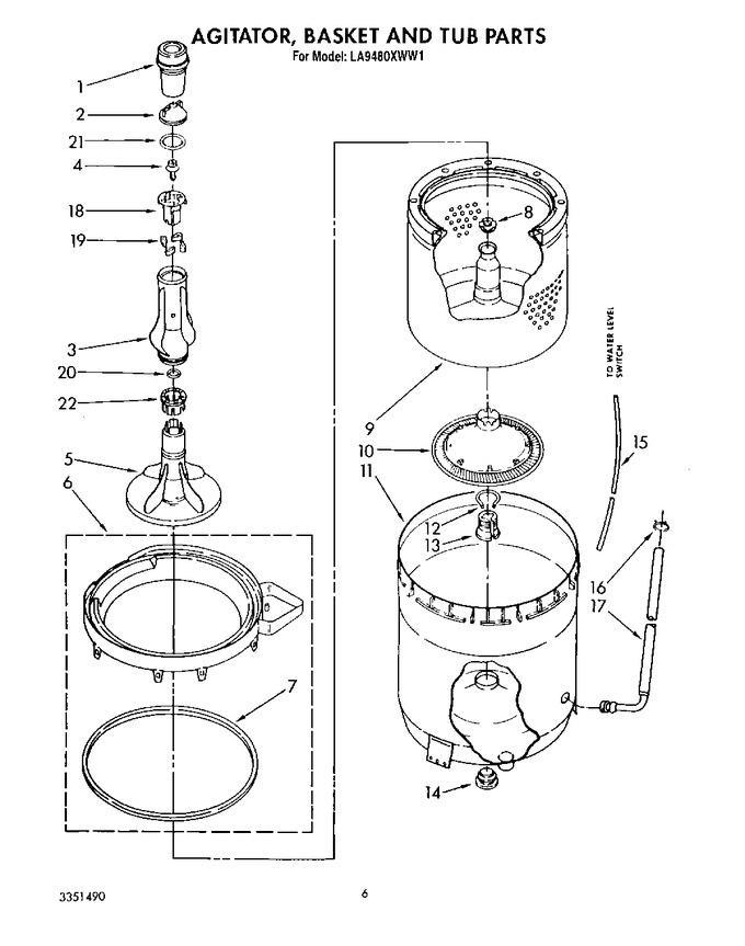 Diagram for LA9480XWG1