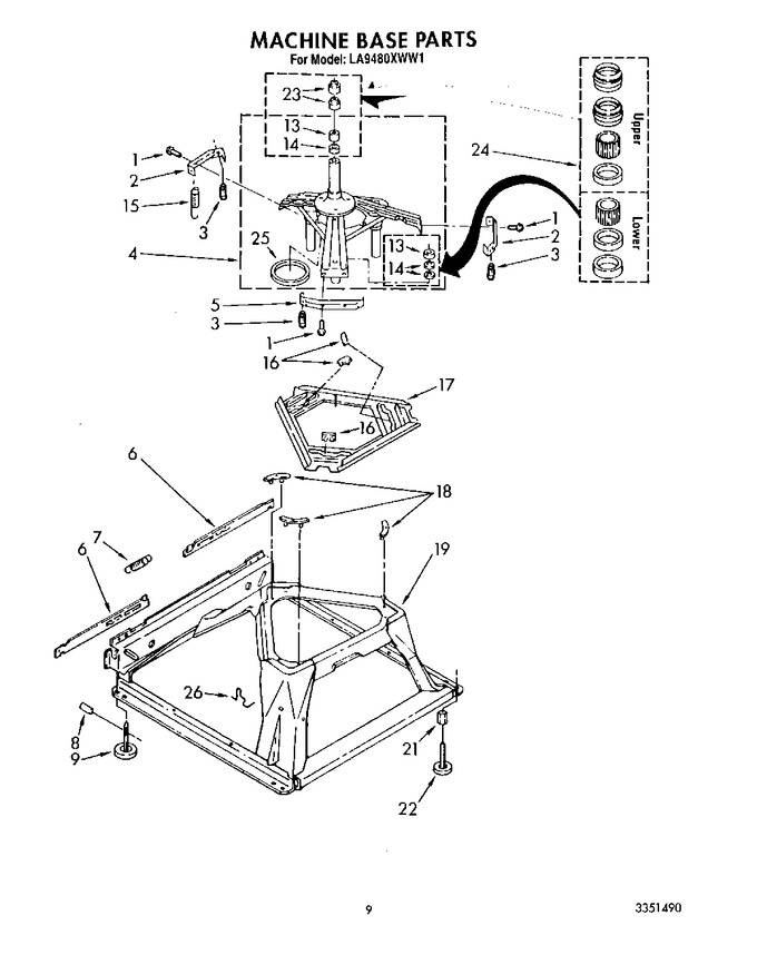 Diagram for LA9480XWN1