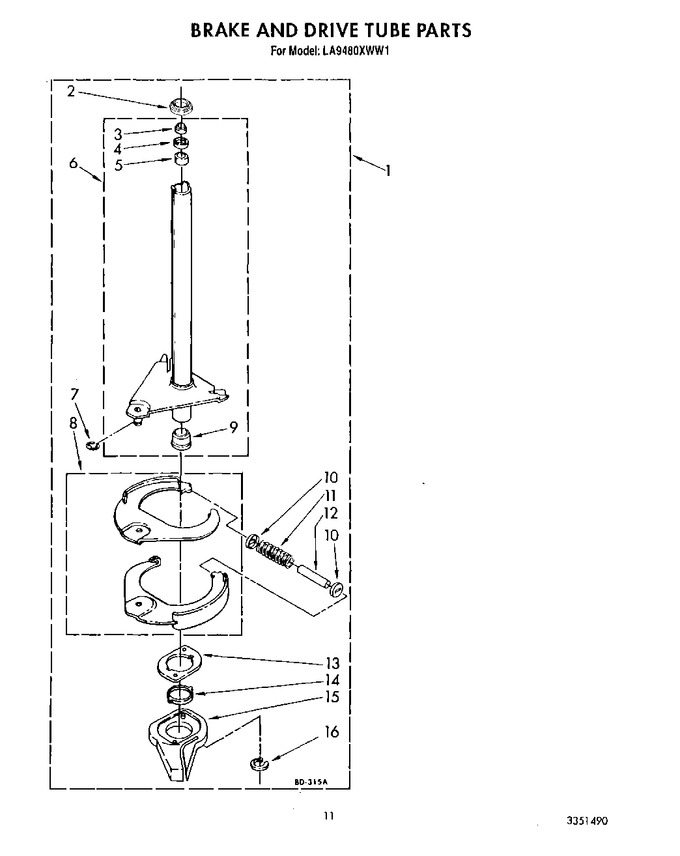 Diagram for LA9480XWW1