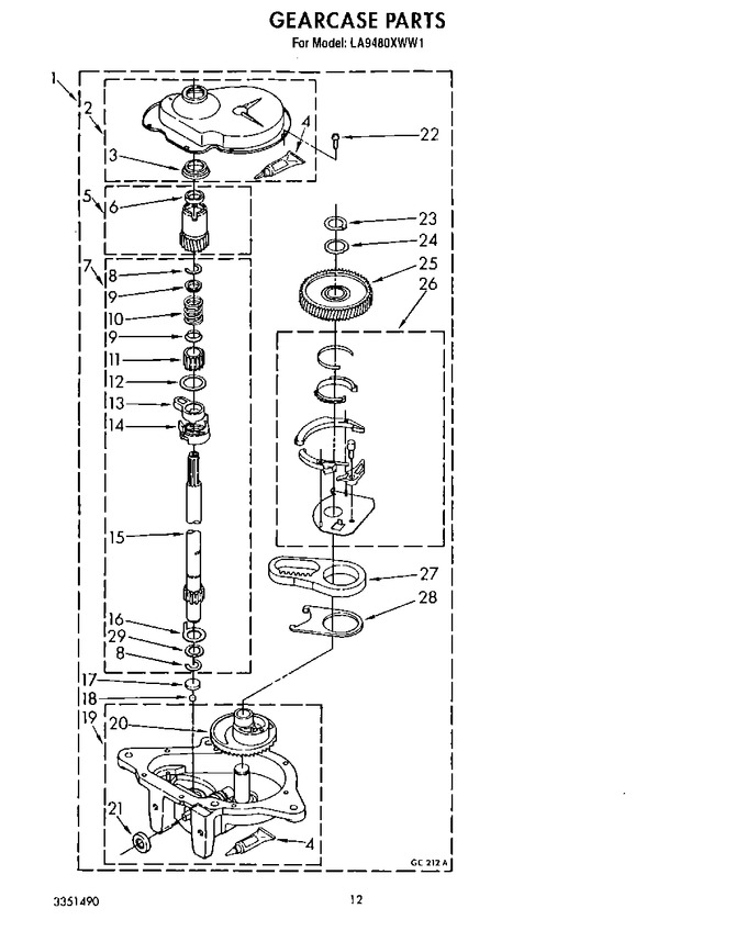 Diagram for LA9480XWN1
