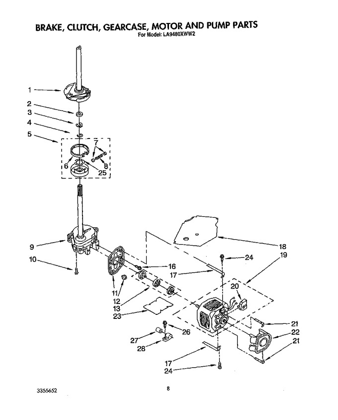 Diagram for LA9480XWF2