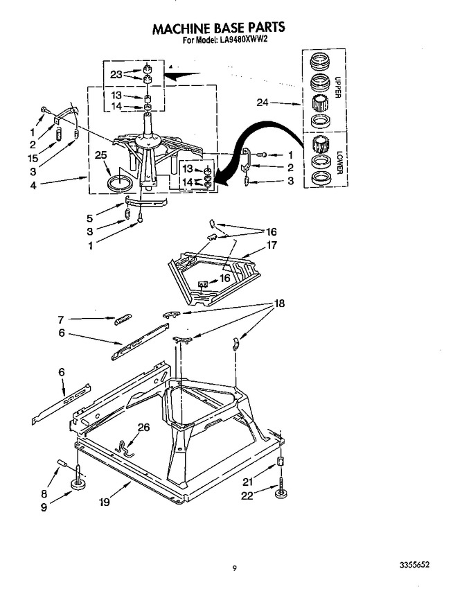 Diagram for LA9480XWW2