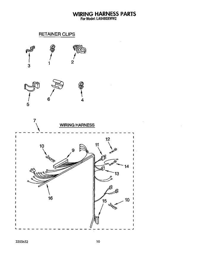 Diagram for LA9480XWF2