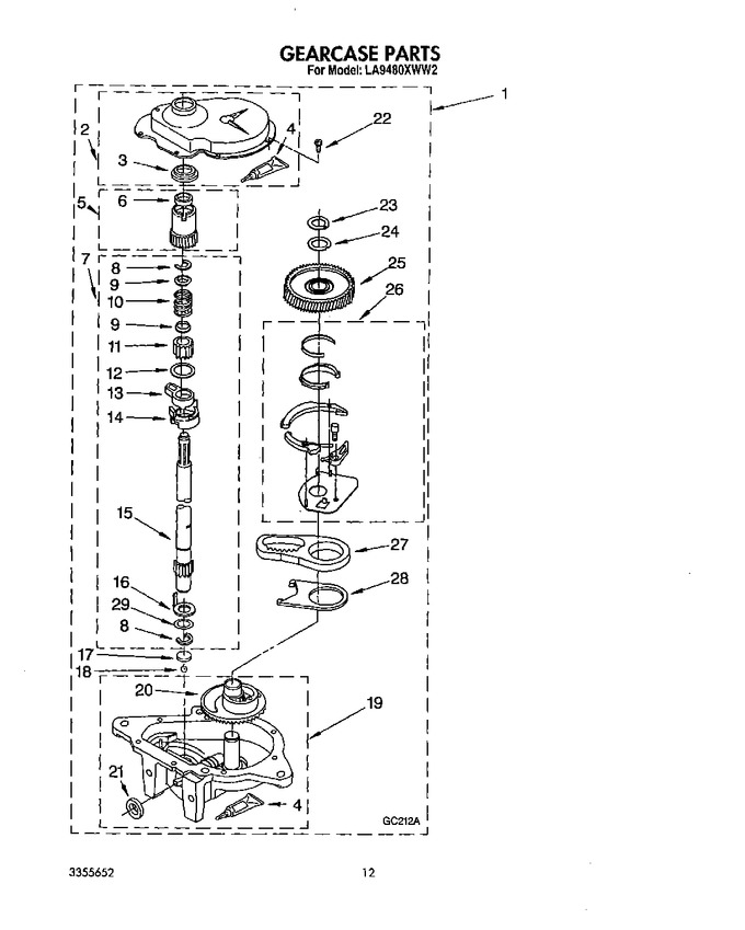 Diagram for LA9480XWW2