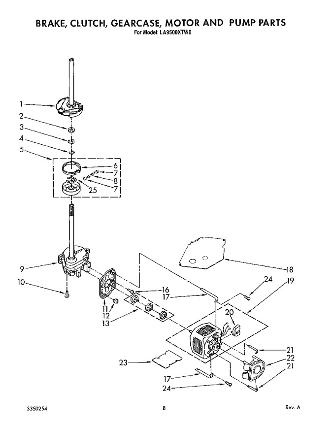 Diagram for LA9500XTM0