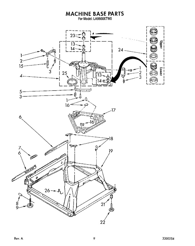 Diagram for LA9500XTF0