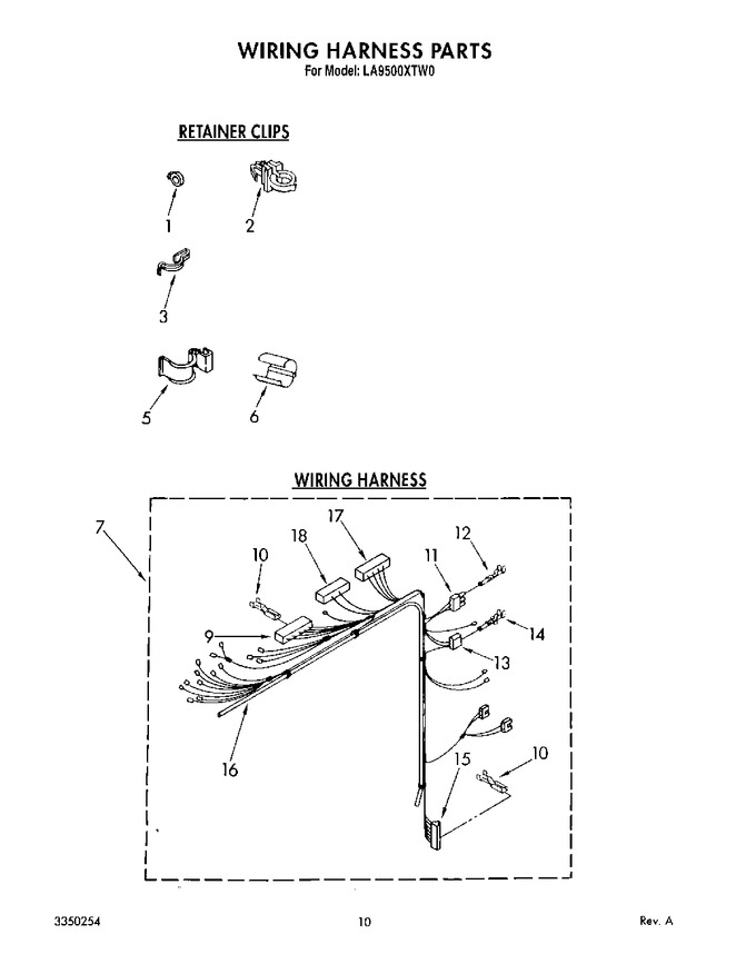 Diagram for LA9500XTM0