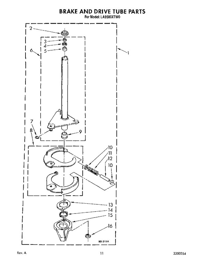 Diagram for LA9500XTG0