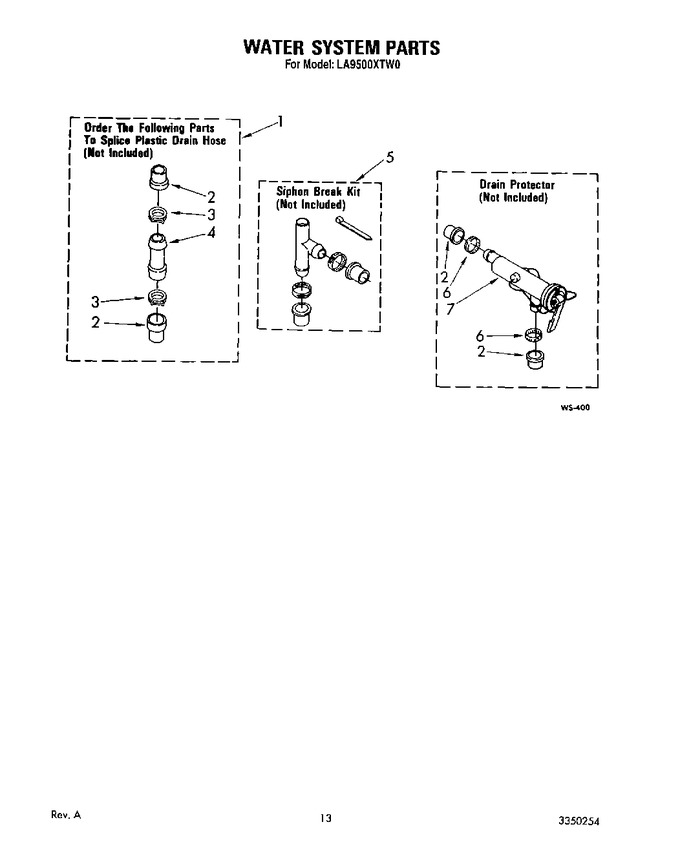 Diagram for LA9500XTF0