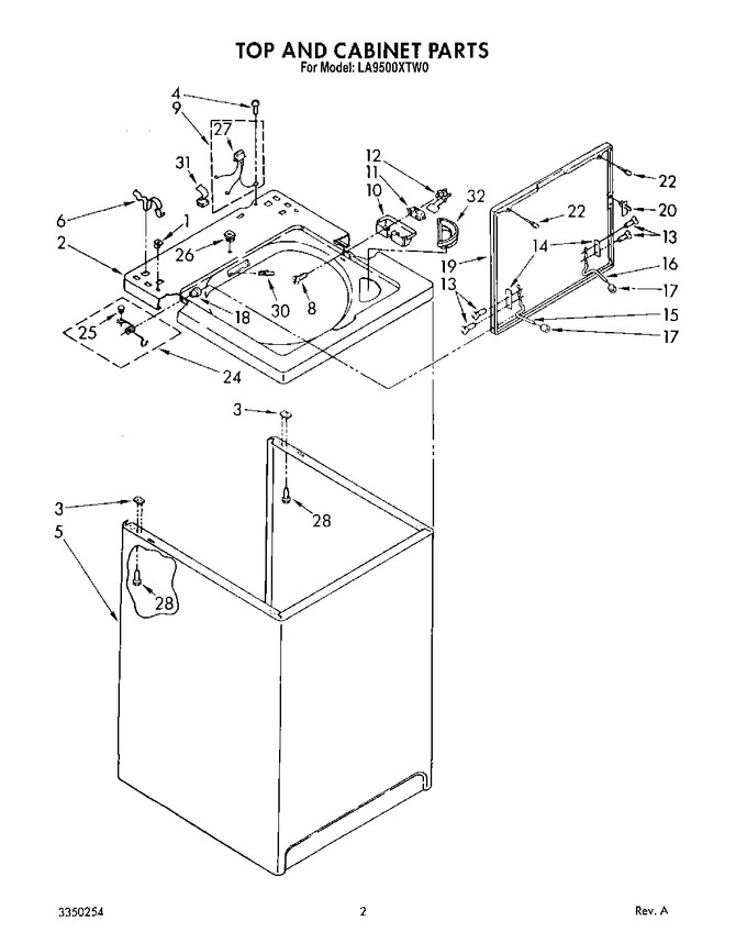 Diagram for LA9500XTF0