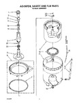 Diagram for 05 - Agitator, Basket And Tub
