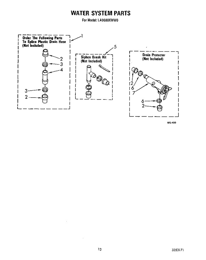 Diagram for LA9680XWN0
