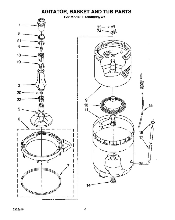 Diagram for LA9680XWN1