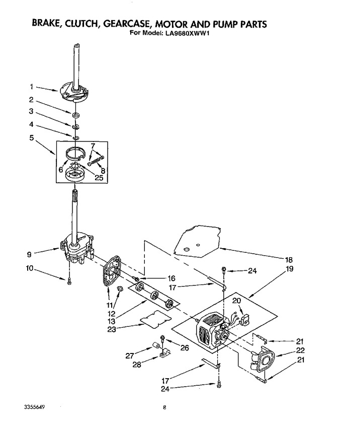 Diagram for LA9680XWG1