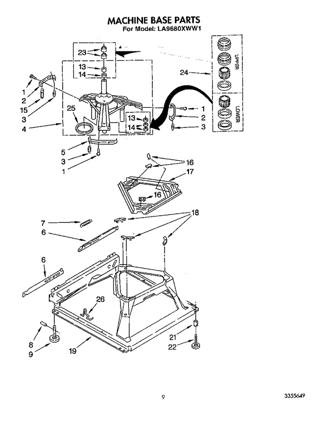 Diagram for LA9680XWN1