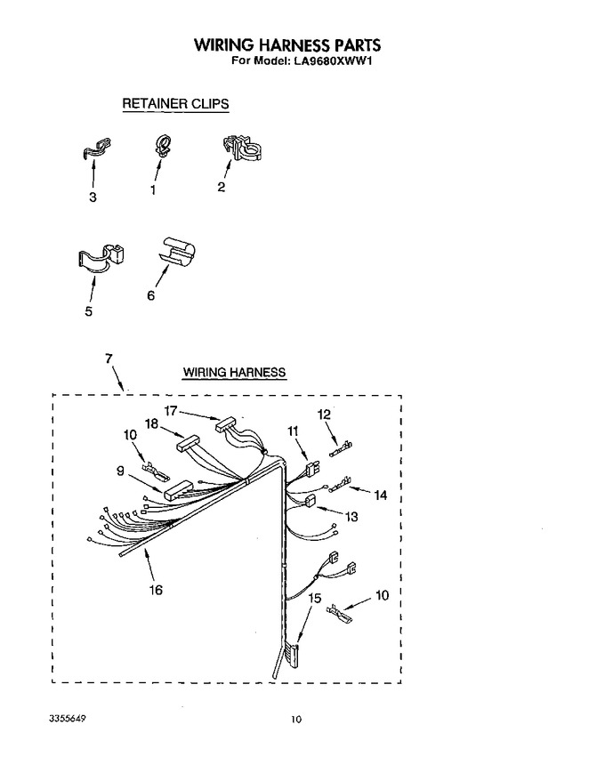 Diagram for LA9680XWN1