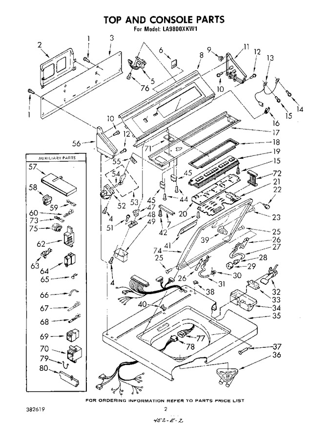 Diagram for LA9800XKW1