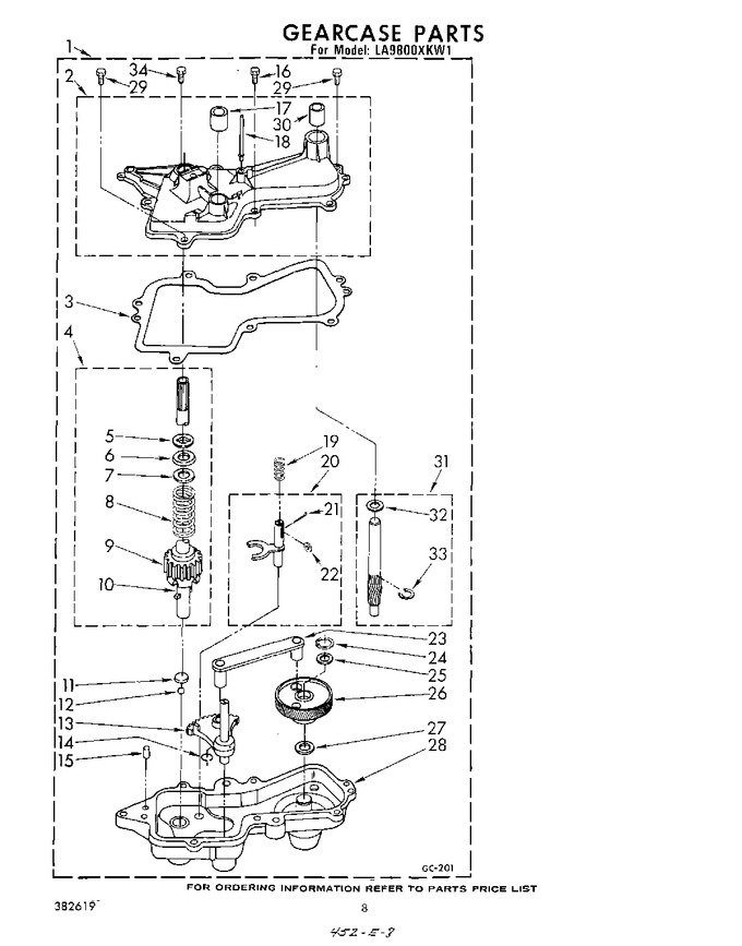 Diagram for LA9800XKW1