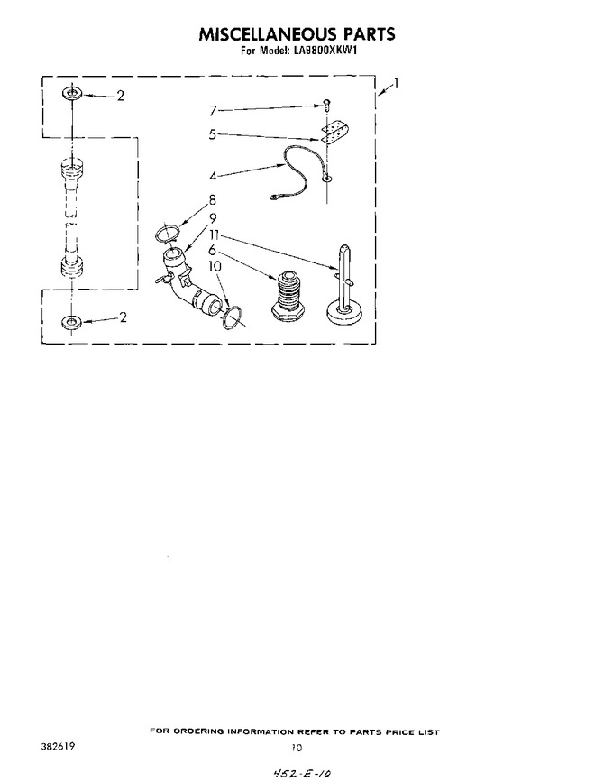 Diagram for LA9800XKW1