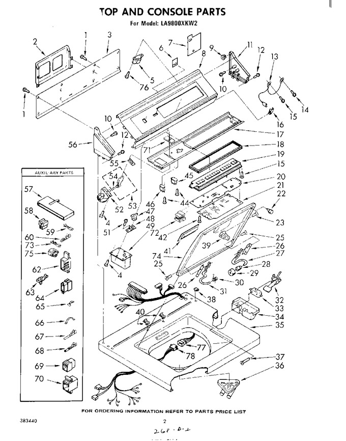 Diagram for LA9800XKW2