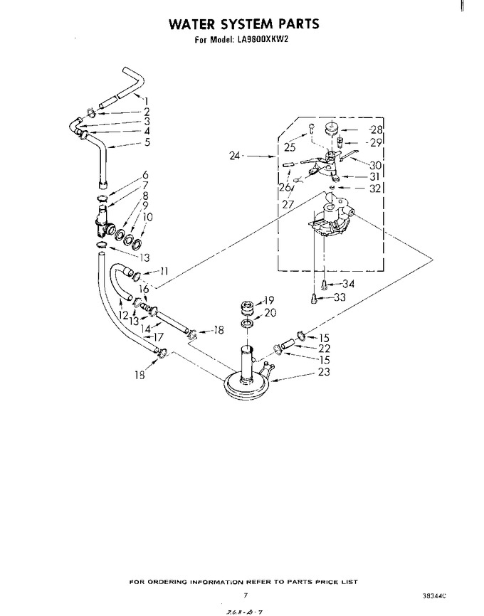 Diagram for LA9800XKW2