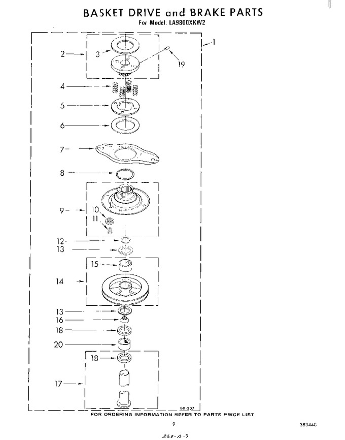 Diagram for LA9800XKW2