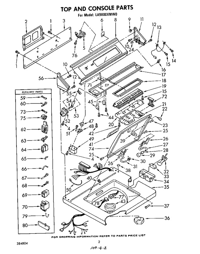 Diagram for LA9800XMW0