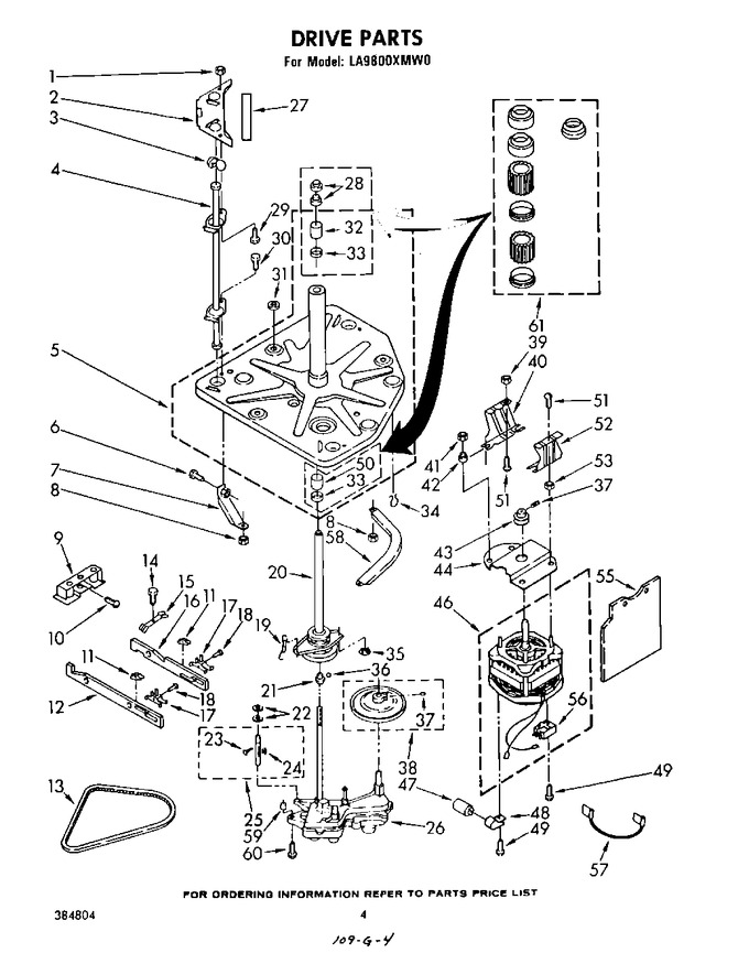 Diagram for LA9800XMW0
