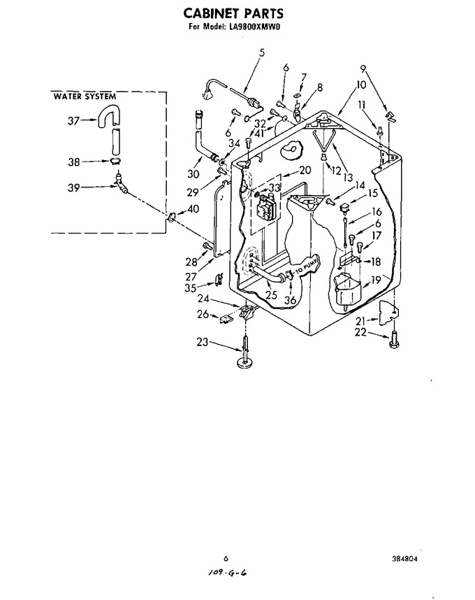 Diagram for LA9800XMW0