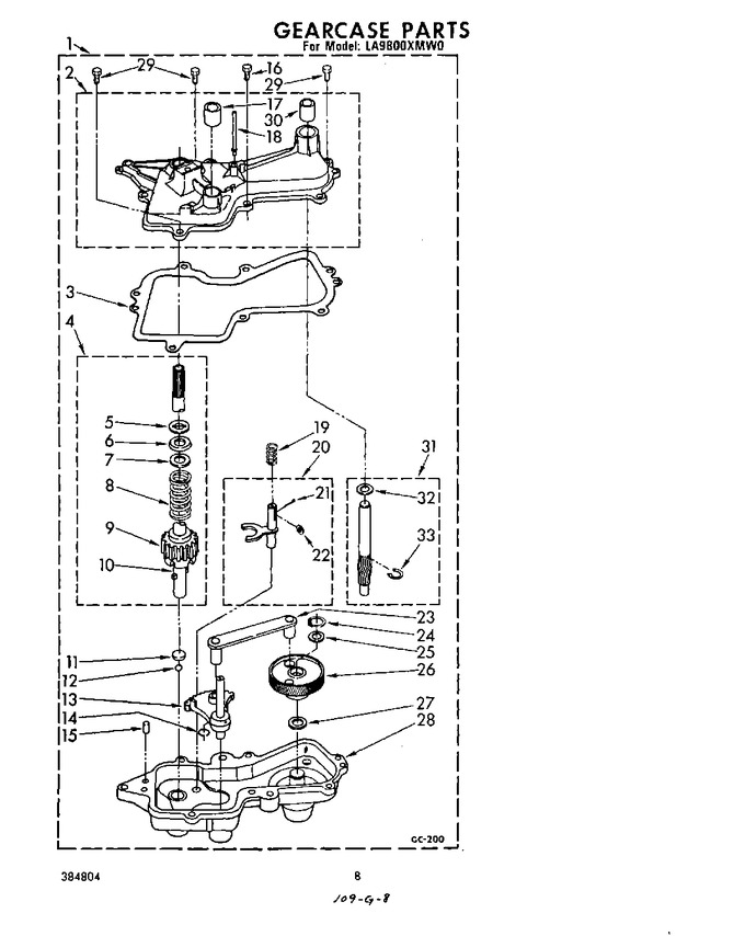 Diagram for LA9800XMW0