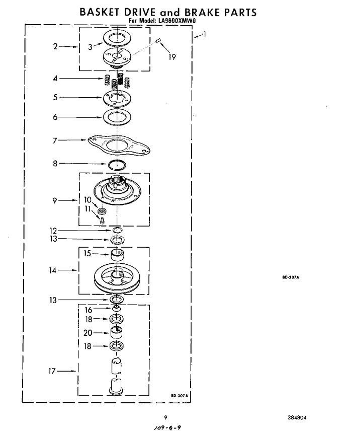 Diagram for LA9800XMW0
