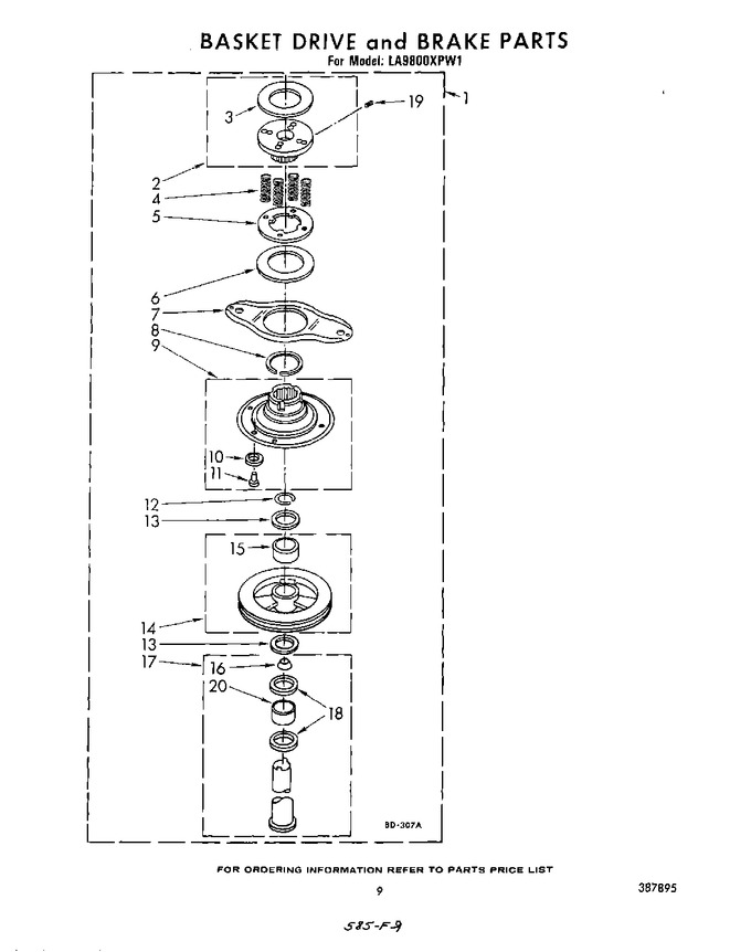 Diagram for LA9800XPW1