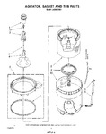 Diagram for 04 - Agitator, Basket And Tub