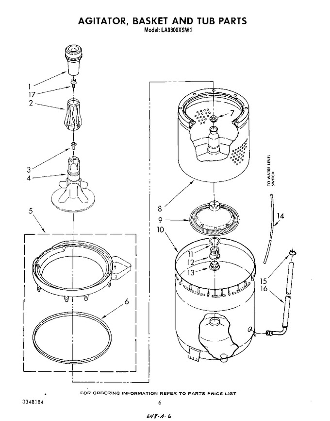 Diagram for LA9800XSW1