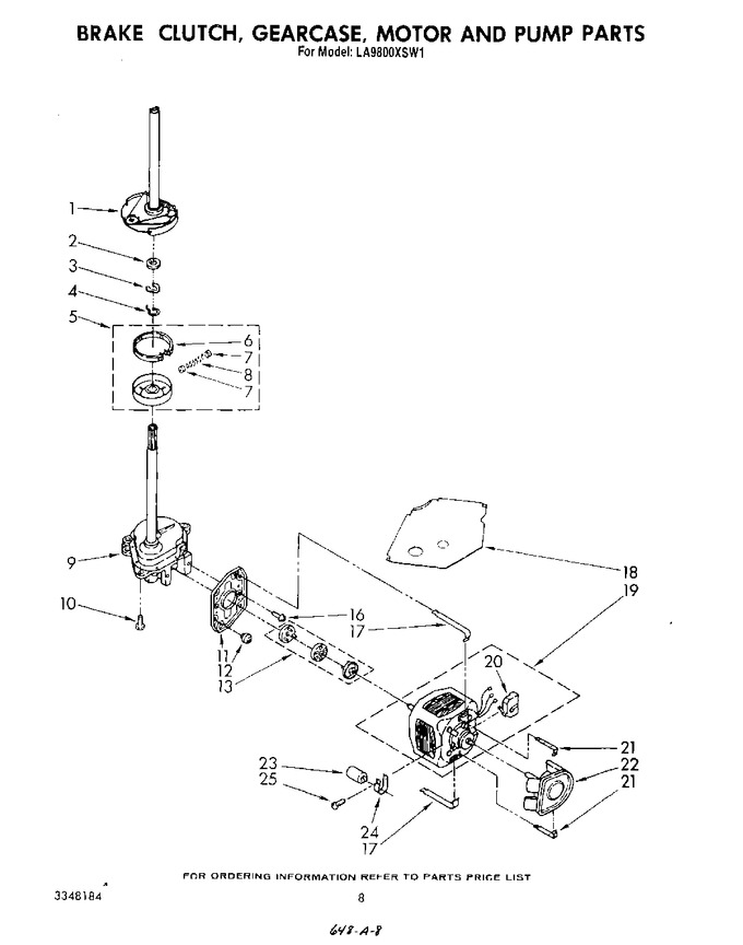 Diagram for LA9800XSW1