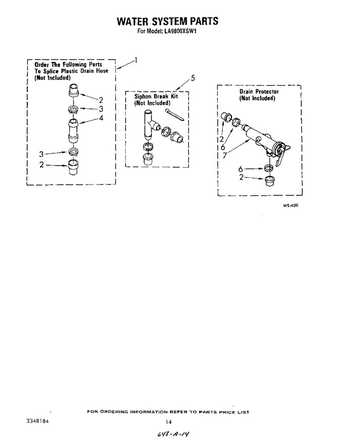 Diagram for LA9800XSW1