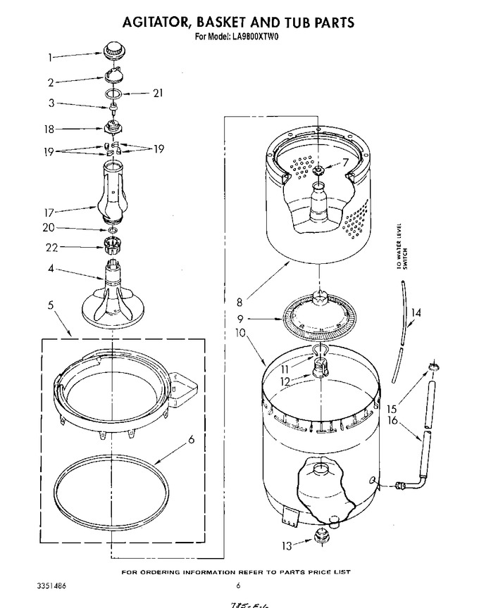 Diagram for LA9800XTF0