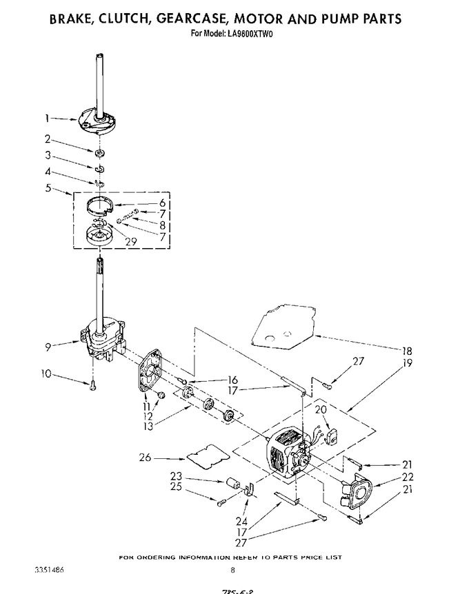 Diagram for LA9800XTF0