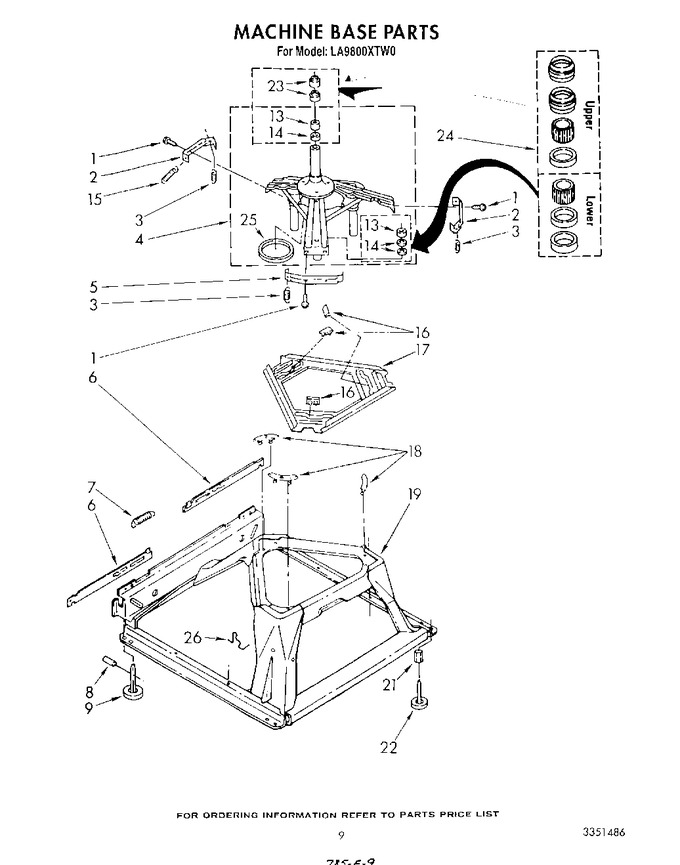 Diagram for LA9800XTF0